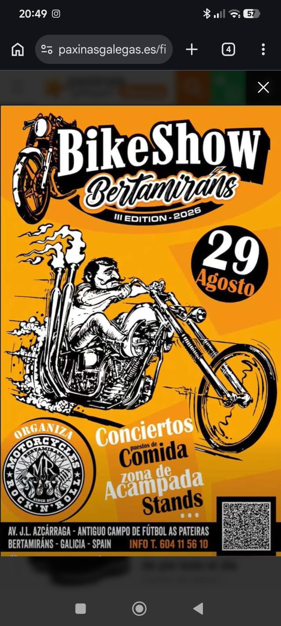 Evento 29/08/2026